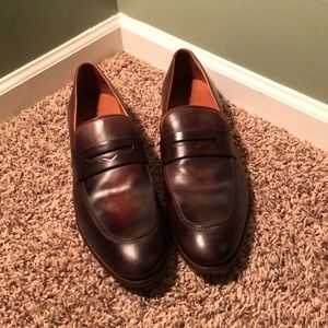 Men’s Donald J Pliner Brown Leather Loafers (13)